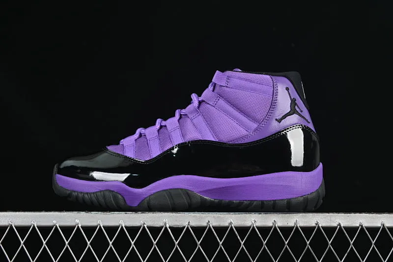 All categories Air Jordan Jordan series basketball shoes Air Jordan 11 Air Jordan 11 Retro AJ11 Joe 11 black and purple CT8012-500